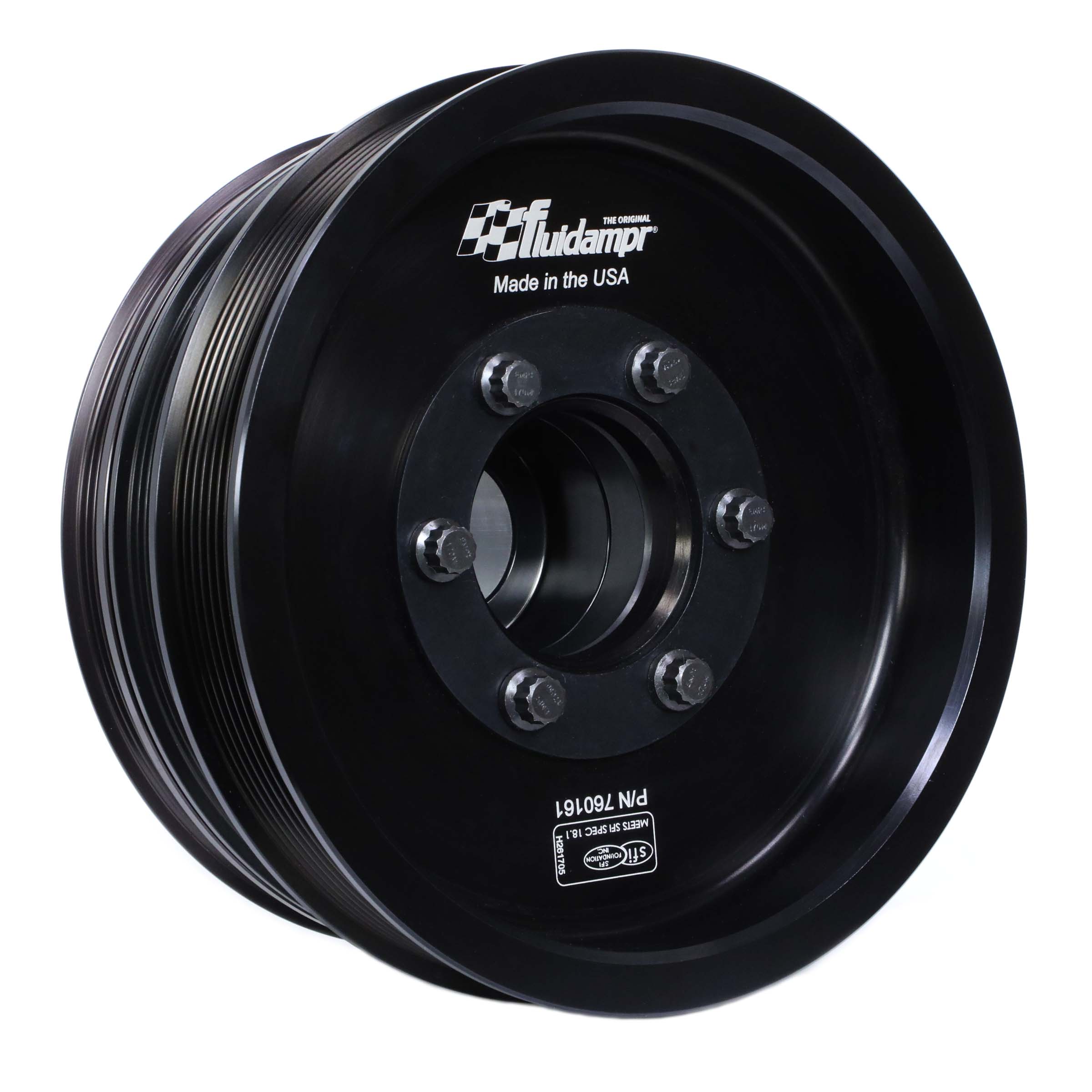 Fluidampr Harmonic Balancer - Fluidampr - GM - Chevy 6.2L LT4 Supercharged (2016-2022 CTS, Camaro) - 760161
