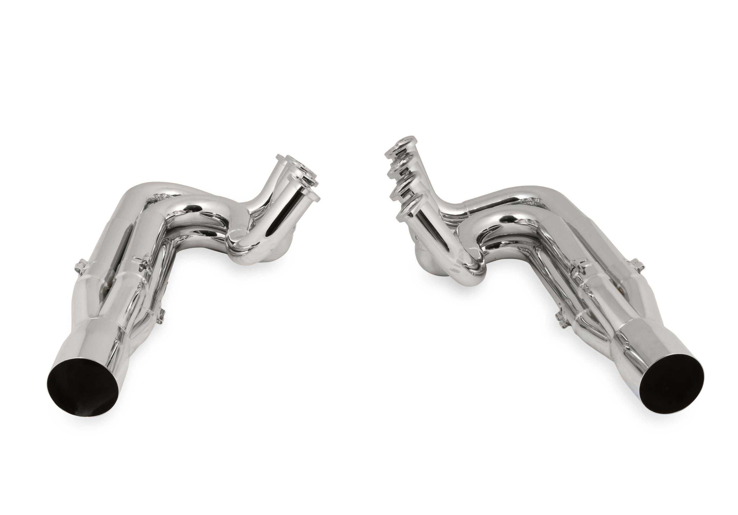 Hooker 3-Step Drag Headers - Chrome (Big Block Chevy) - 2502-6HKR