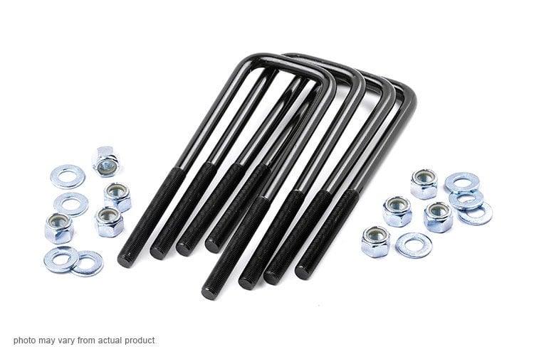 Rough Country 9/16-inch Square U-bolts (2.5 x 7.75) - 7604