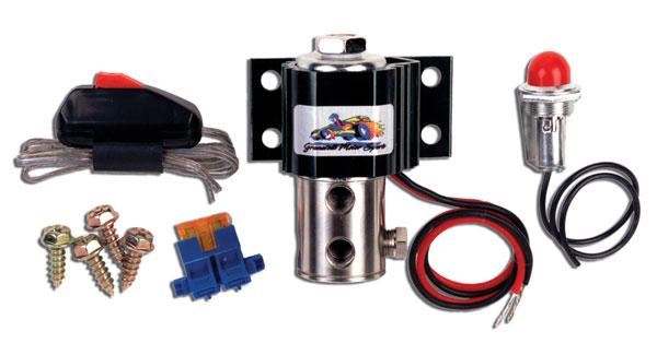 Granatelli Tire Fryer Line Lock Kit; Universal Fit 4-Port - 760500