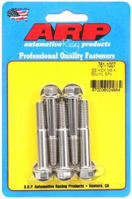 ARP M8 x 1.25 x 50 hex SS bolts - 761-1007
