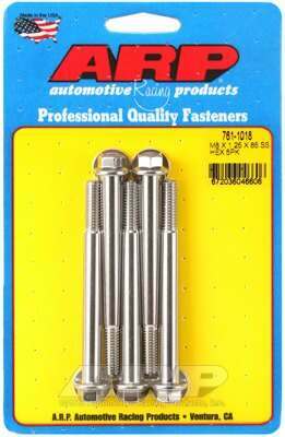 ARP M8 x 1.25 x 85 hex SS bolts - 761-1018