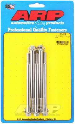 ARP M8 x 1.25 x 115 hex SS bolts - 761-1019
