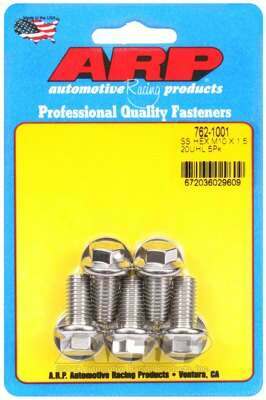 ARP M10 x 1.50 x 20 hex SS bolts - 762-1001