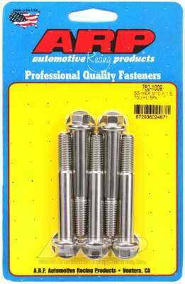 ARP M10 x 1.50 x 70 hex SS bolts - 762-1009