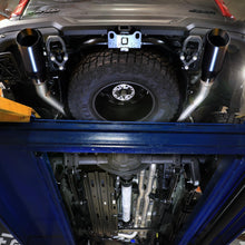 AFE Vulcan Series 3 IN to 3-1/2 IN Stainless Steel Cat-Back Exhaust System Black (2025 1500 RHO) - 49-32087-B