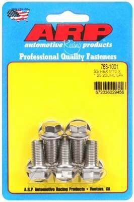 ARP M10 x 1.25 x 20 hex SS bolts - 763-1001