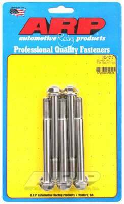 ARP M10 x 1.25 x 100 hex SS bolts - 763-1012