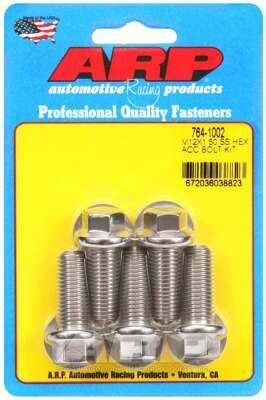 ARP M12 x 1.50 x 30 hex SS bolts - 764-1002