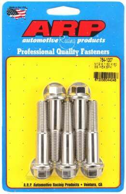 ARP M12 x 1.50 x 60 hex SS bolts - 764-1007