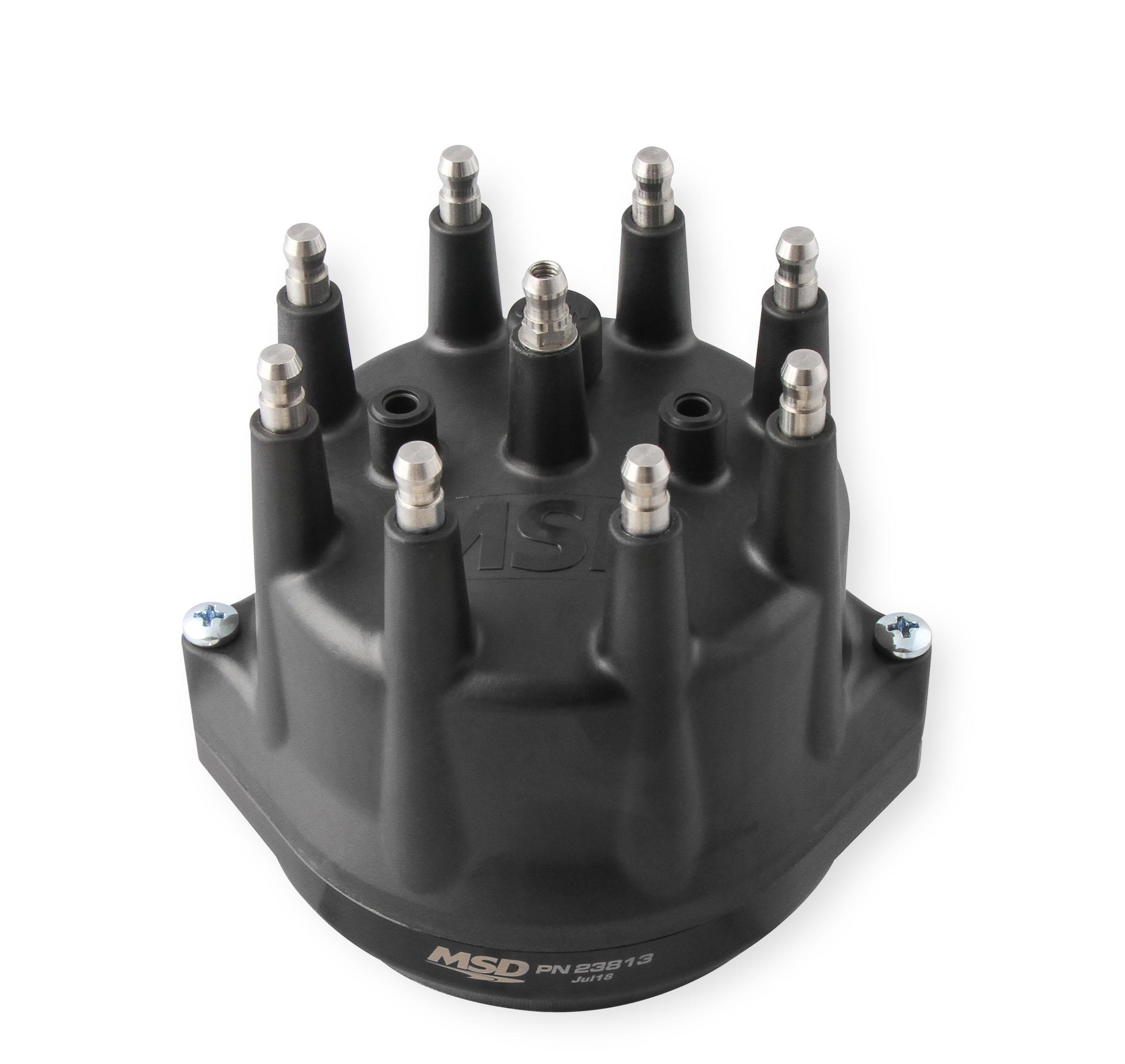 Black, Chrysler 318-360 Dual Sync Distributor.  - 23813