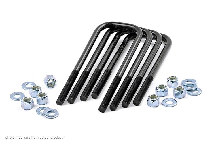 Rough Country 9/16-inch Large Radius U-bolts (3.125 x 11.5) - 7653