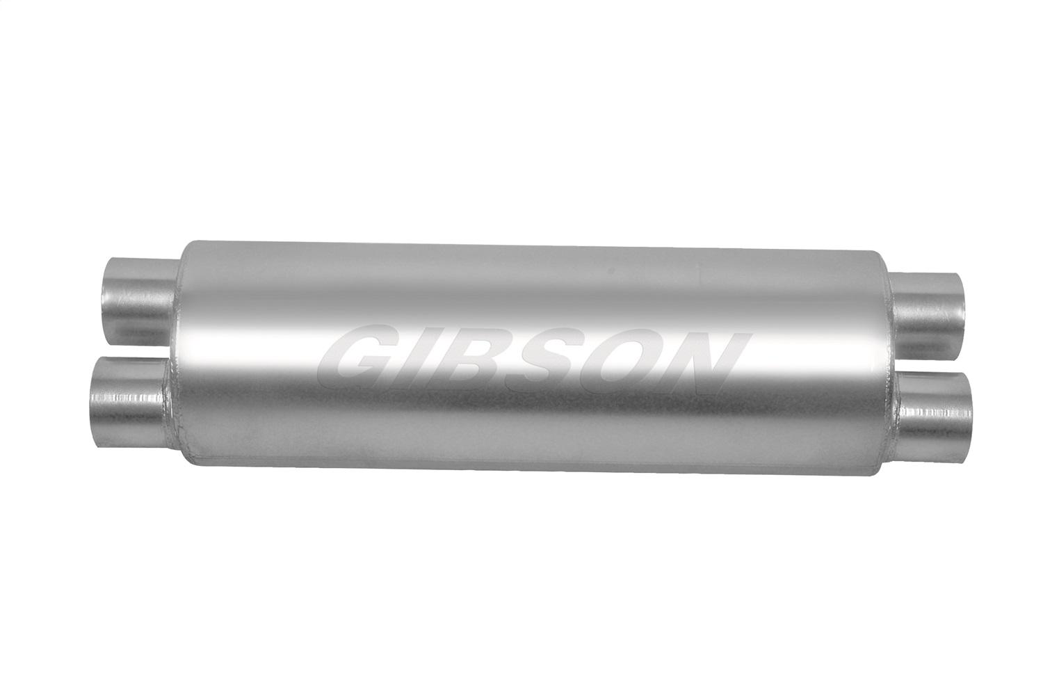 Gibson Exhaust SFT Superflow Round&gt -Dual / Dual - 766300S