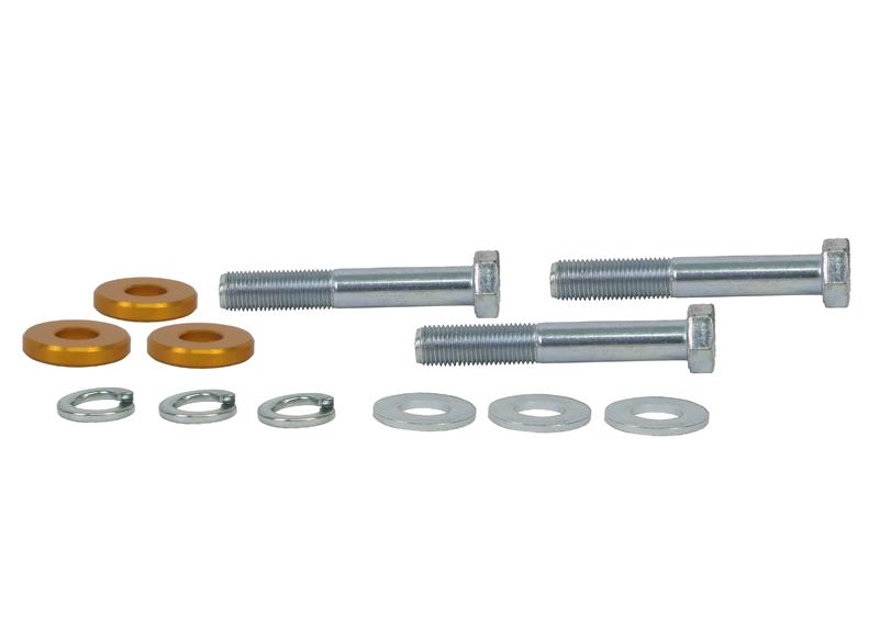 Whiteline Performance Steering Bump Steer Correction Kit Reduces Factory Toe Out From 6MM To 1MM At 60 MM Bump Whiteline - KCA405