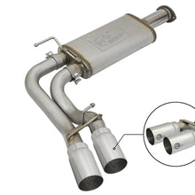 AFE Rebel Series 3 IN Cat-Back Exhaust System w/ Dual Mid-Side Exit Polished Tips (2016-2021 Tacoma) - 49-46032-P
