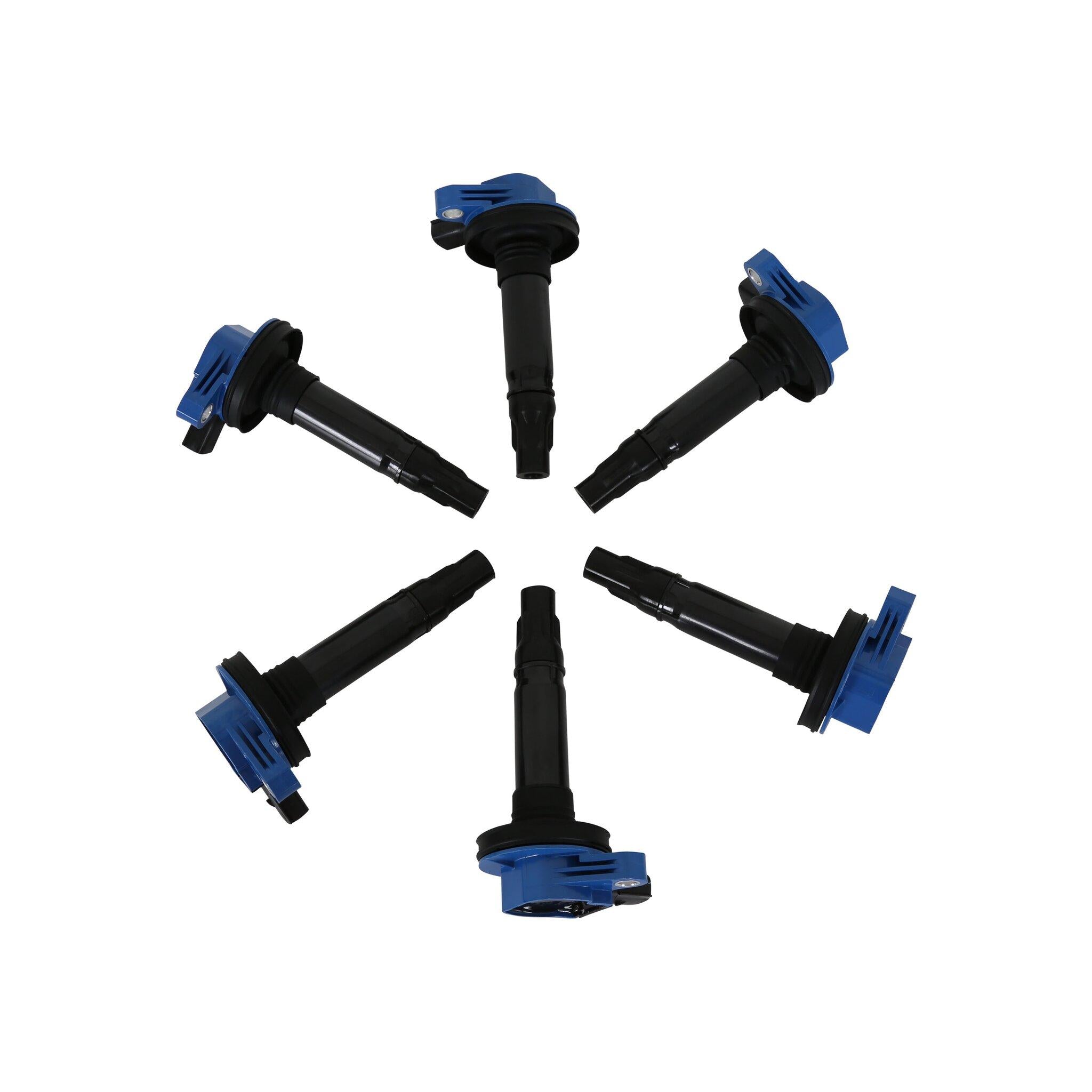 Accel 140061B-6 Coil,Ford 4.0L V6 6 Pack - Blue