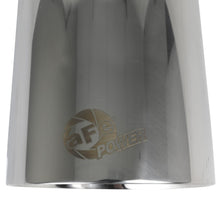 AFE MACH Force-Xp 304 Stainless Steel Clamp-on Exhaust Tip Polished (2-1/2 IN Inlet x 4-1/2 IN Outlet x 9 IN L) - 49T25454-P091