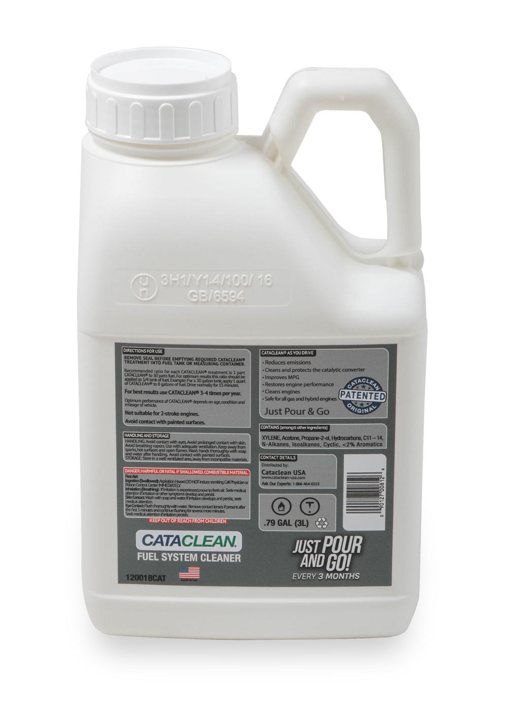 Cataclean- Gas 3L Fuel/Exhaust System (Universal) - 120018Cat