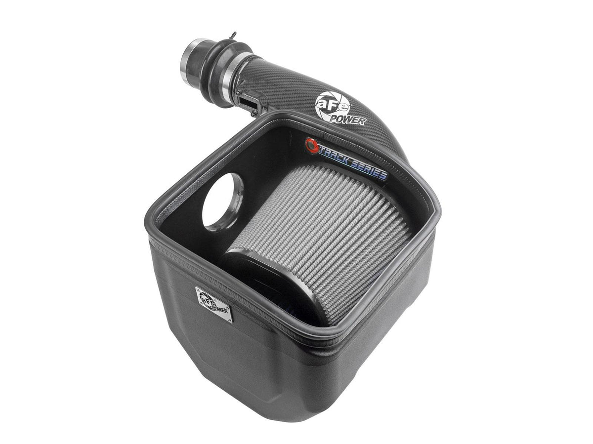 AFE Track Series Stage-2 Carbon Fiber Intake System w/ Pro DRY S Media - 57-10019D