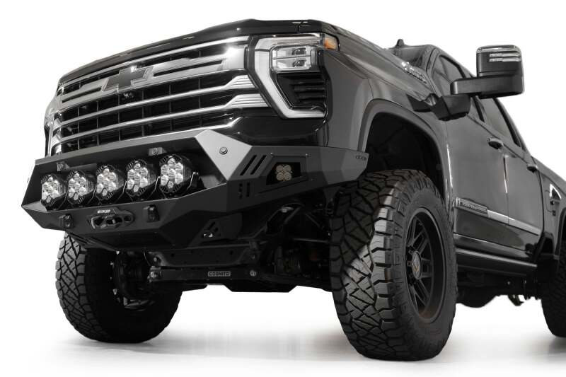 Addictive Desert Designs 2023-2025 Chevrolet Silverado 2500, 3500 Bomber HD Front Bumper - F820043500103