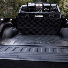 Tradesman Aluminum L-Shape Liquid Storage Tank Combo (48in. / 80 Gallon Capacity) - Black