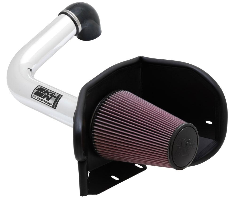 K&N 04-07 5.4L F-150 77 Series High Flow Intake (Polished)