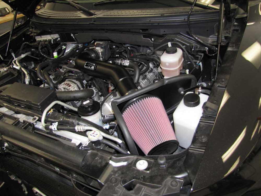 K and N Filters Performance Air Intake System (2010-2014 F-150 SVT Raptor, F-150) - 77-2579KTK