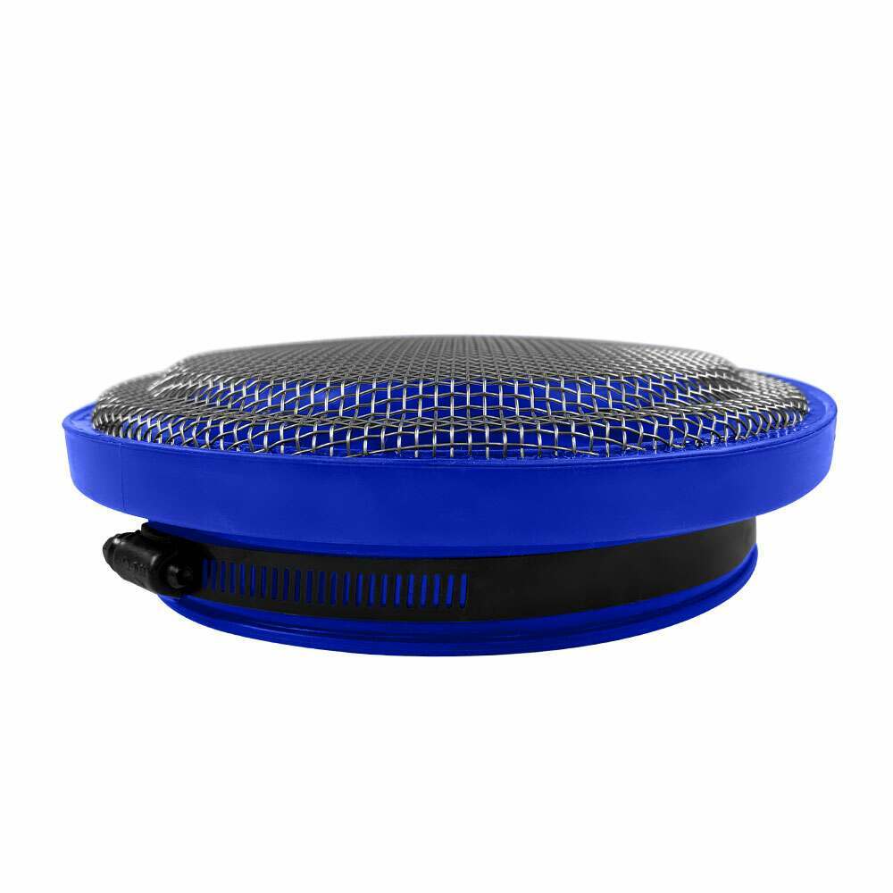 S&B Turbo Screen Guard With Velocity Stack - 3 Inch (Blue) - 77-3027
