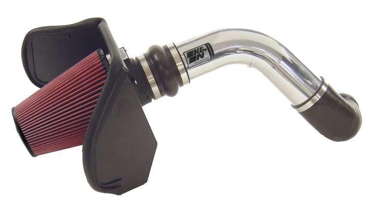 K and N Filters Performance Air Intake System (2001-2007 Chevrolet, GMC Fitment) - 77-3031KP
