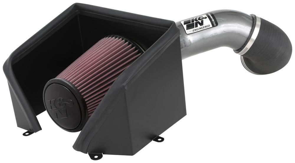 K and N Filters Performance Air Intake System (2023-2024 Chevrolet Silverado 2500/3500 HD V8 6.6L) - 77-3103KC