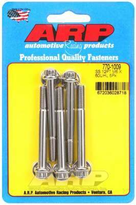 ARP M6 x 1.00 x 60 12pt SS bolts - 770-1009