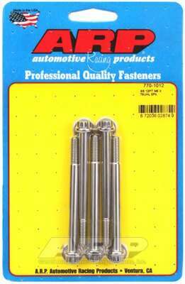ARP M6 x 1.00 x 75 12pt SS bolts - 770-1012