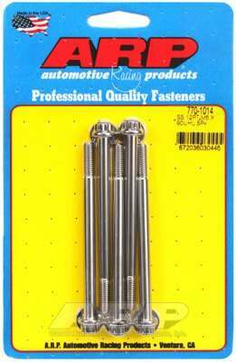 ARP M6 x 1.00 x 90 12pt SS bolts - 770-1014