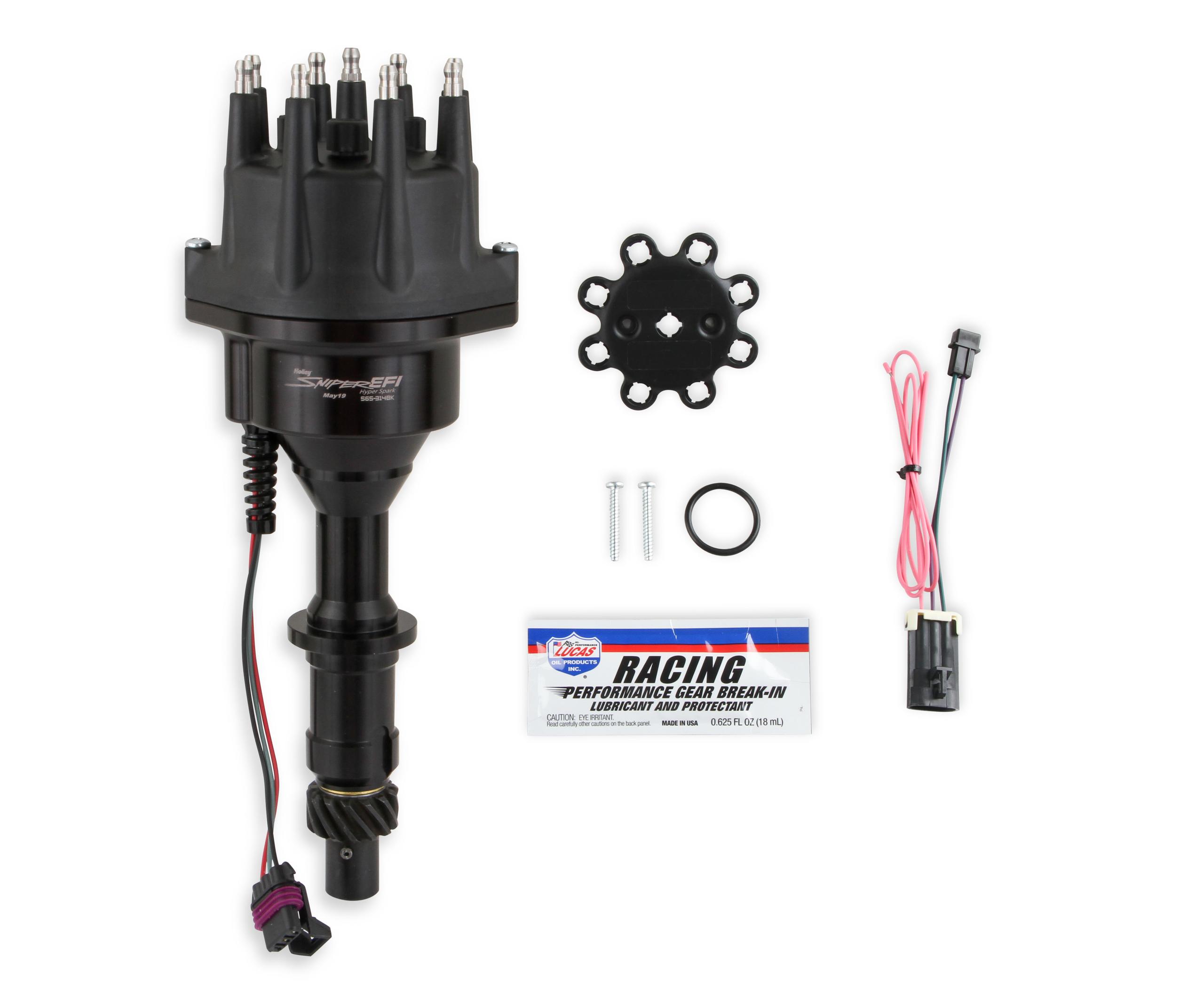 Holley Hall Effect Efi Distributor - Pontiac  - 565-314BK