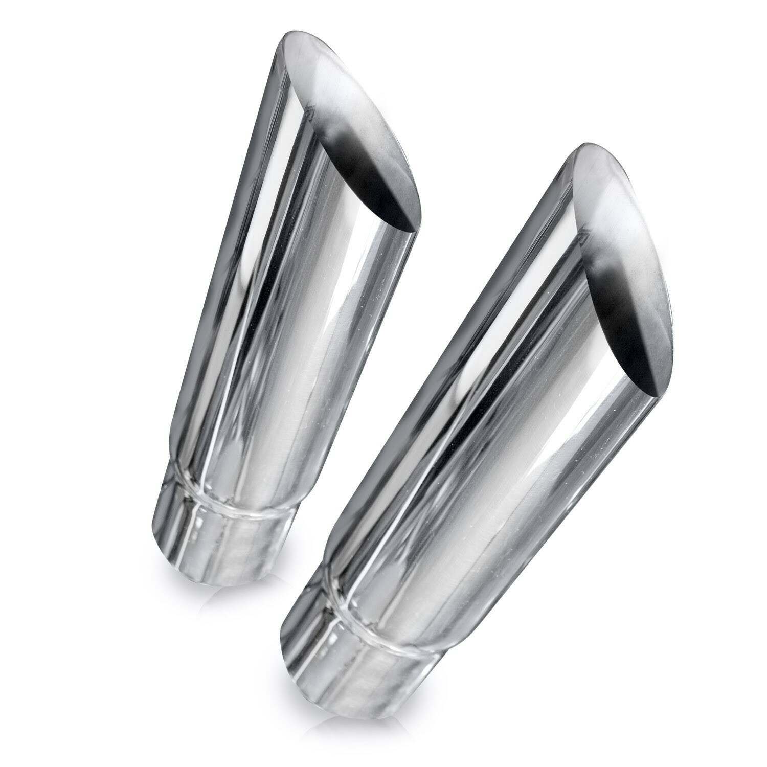 Stainless Works Resonator Slash Cut Tips 3" Inlet - 770300