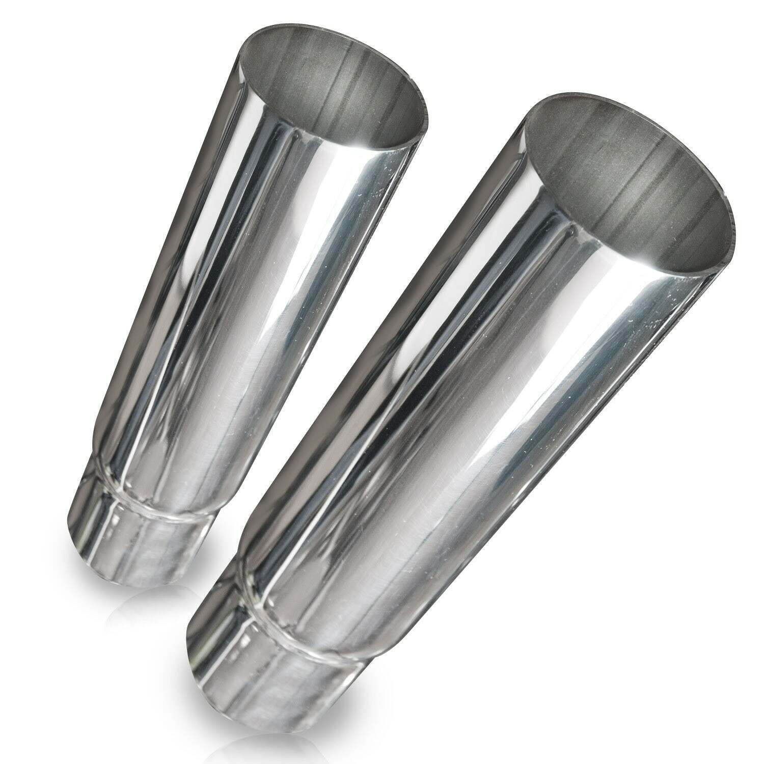 Stainless Works Resonator Straight Cut Tips 2-1/2" Inlet - 771250