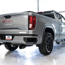 AWE 0FG Catback Split Rear Exit Exhaust for 4th Gen Silverado/Sierra 1500 5.3L (Flat Bumper) - Dual Diamond Black Tips - 3015-33206