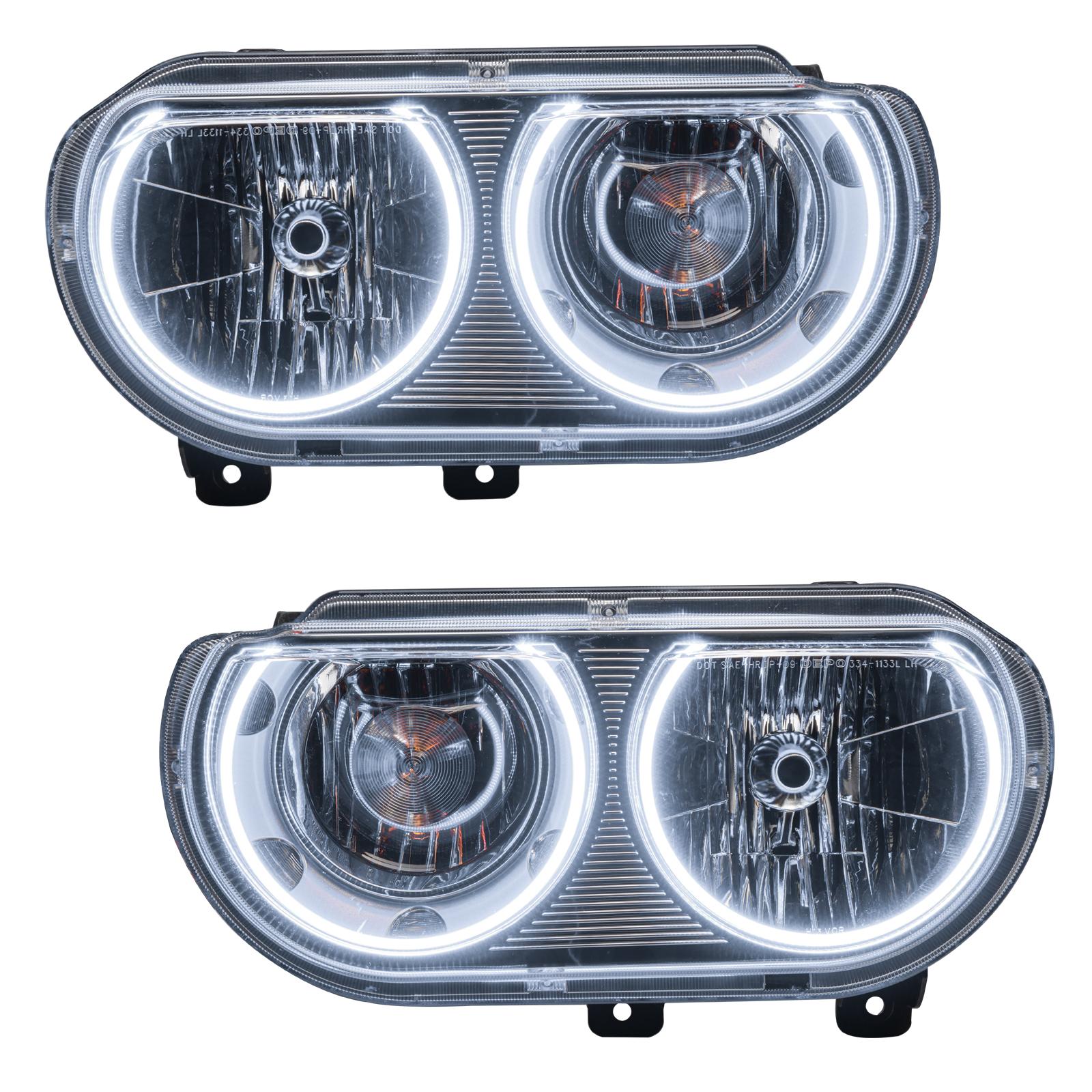Oracle Lighting Smd Pre-Assembled Headlights, Non-Hid, White (2008-2014 Challenger) - 7720-001