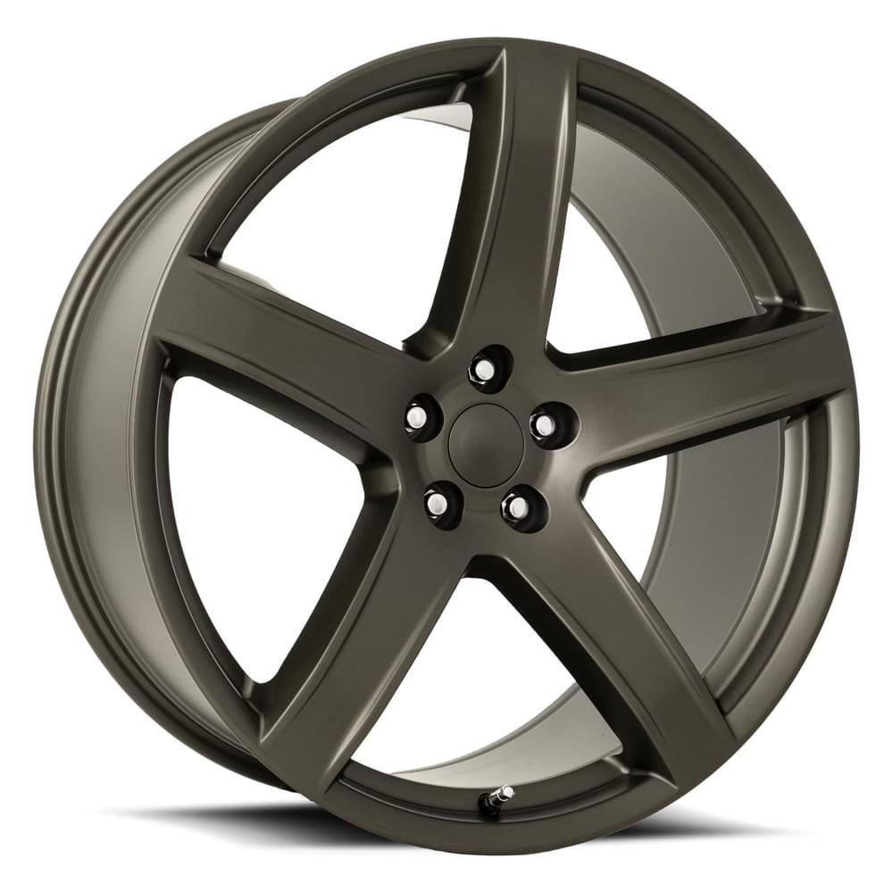 Factory Reproductions FR 77 - Dodge Hellcat HC2 Replica Wheels 22X10.5 5X115 +22 HB 71.5 Hellcat HC2 Bronze With Cap Factory Reproductions (2005-2023 300, Charger, Challenger, 1500) - 77215271517