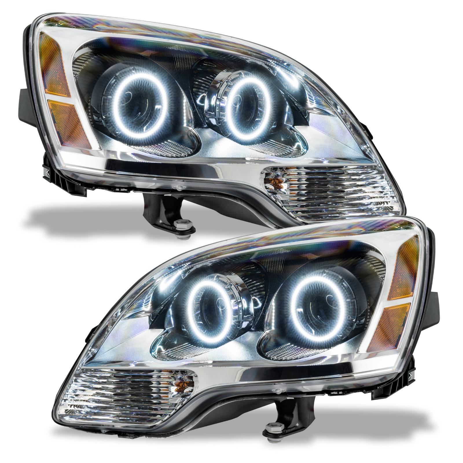 Oracle Lighting Smd Pre-Assembled Headlights, Halogen, 2Nd Design, White (2008-2012 Acadia) - 7732-001