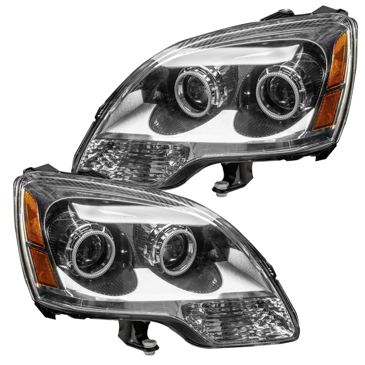 Oracle Lighting Smd Pre-Assembled Headlights, Halogen, 2Nd Design, White (2008-2012 Acadia) - 7732-001