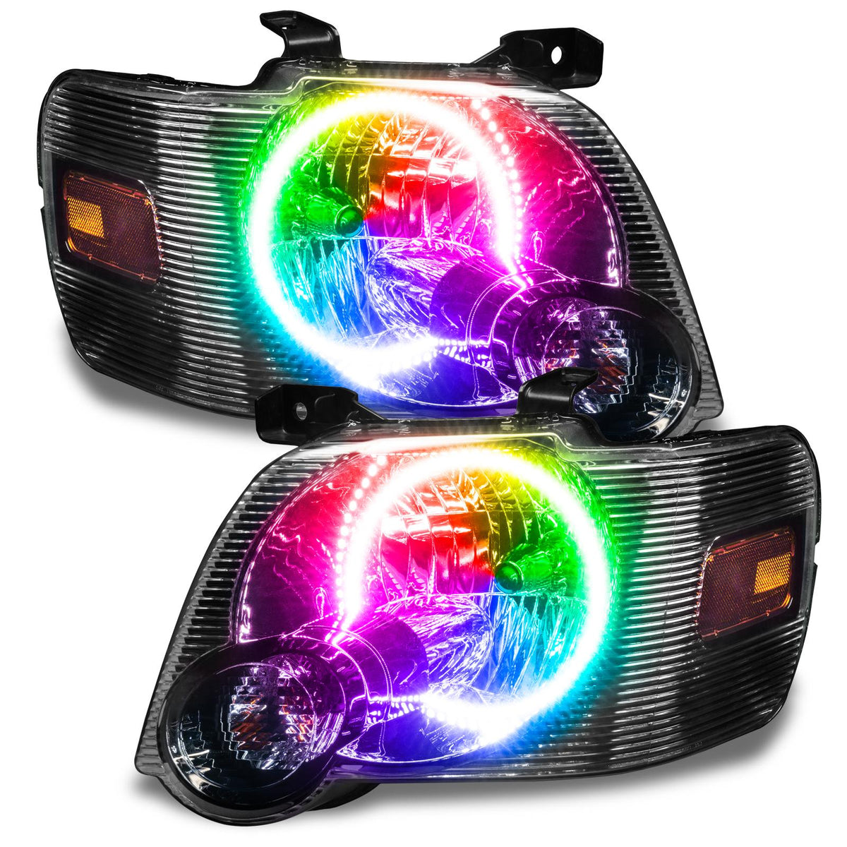Oracle Lighting Smd Pre-Assembled Headlights, Colorshift - No Controller (2008-2010 Explorer Sport Trac) - 7736-334
