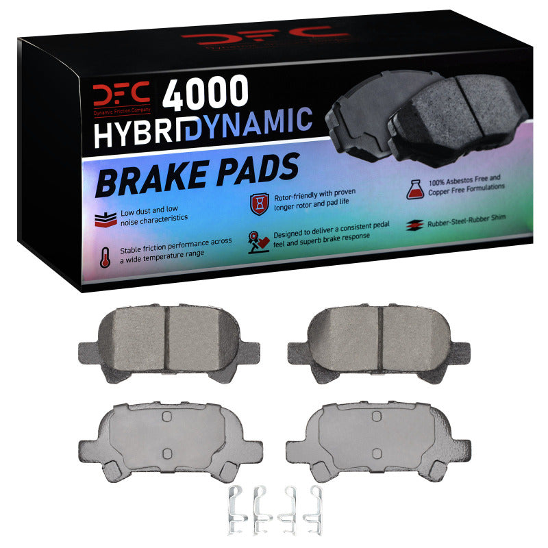 DFC 00-08 Toyota Solara Rear 4000 Hybridynamic Brake Pads