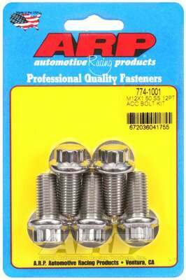 ARP M12 x 1.50 x 25 12pt SS bolts - 774-1001