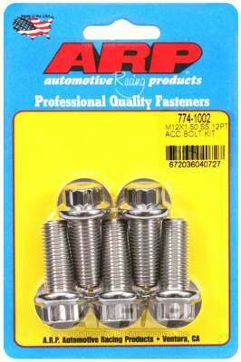 ARP M12 x 1.50 x 30 12pt SS bolts - 774-1002