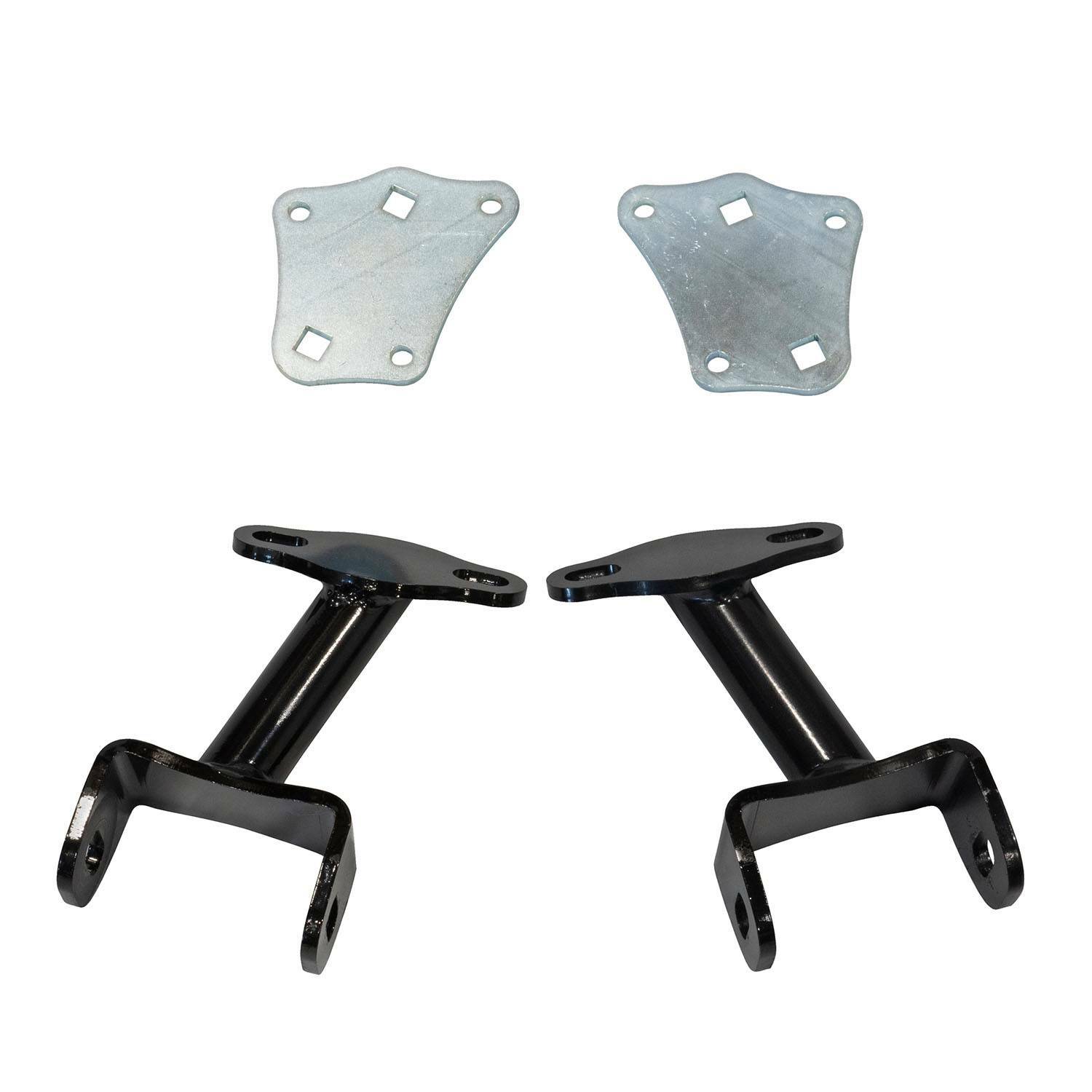 QA1 Small Block / Big Block Engine Mounts, 63-66, 73-87 C10 Crossmember (1963-1974 C10 Pickup) - 7740-375