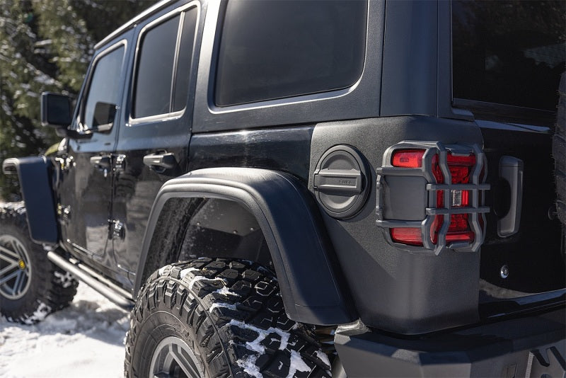 Rugged Ridge Rear Corners Body Armor;Black;Jeep - 11651.78