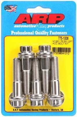 ARP M12 X 1.75 X 50 12pt SS bolts - 775-1006
