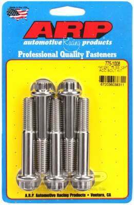 ARP M12 X 1.75 X 70 12pt SS bolts - 775-1008
