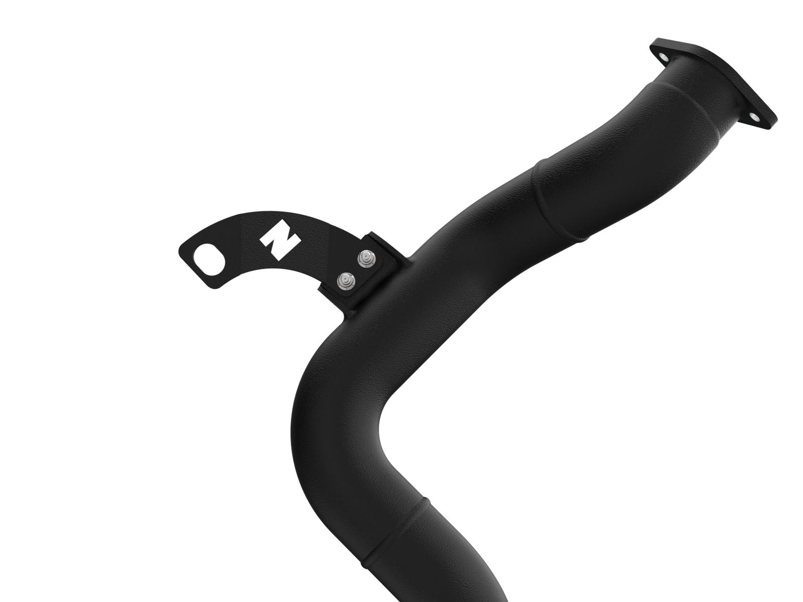 AFE BladeRunner Aluminum Hot and Cold Charge Pipe Kit Black (2019-2022 Veloster N) - 46-20764-B